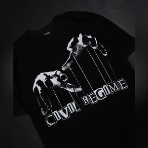 🖤NWT Civilregime Pull My Strings Graphic T-Shirt